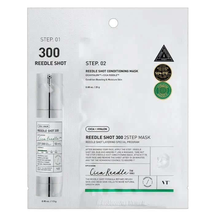 VT Cosmetics Reedle Shot 300 (2-Step Mask) *1ea