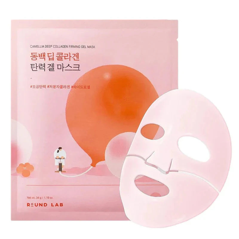 Round Lab Camellia Deep Collagen Firming Gel Mask *1ea
