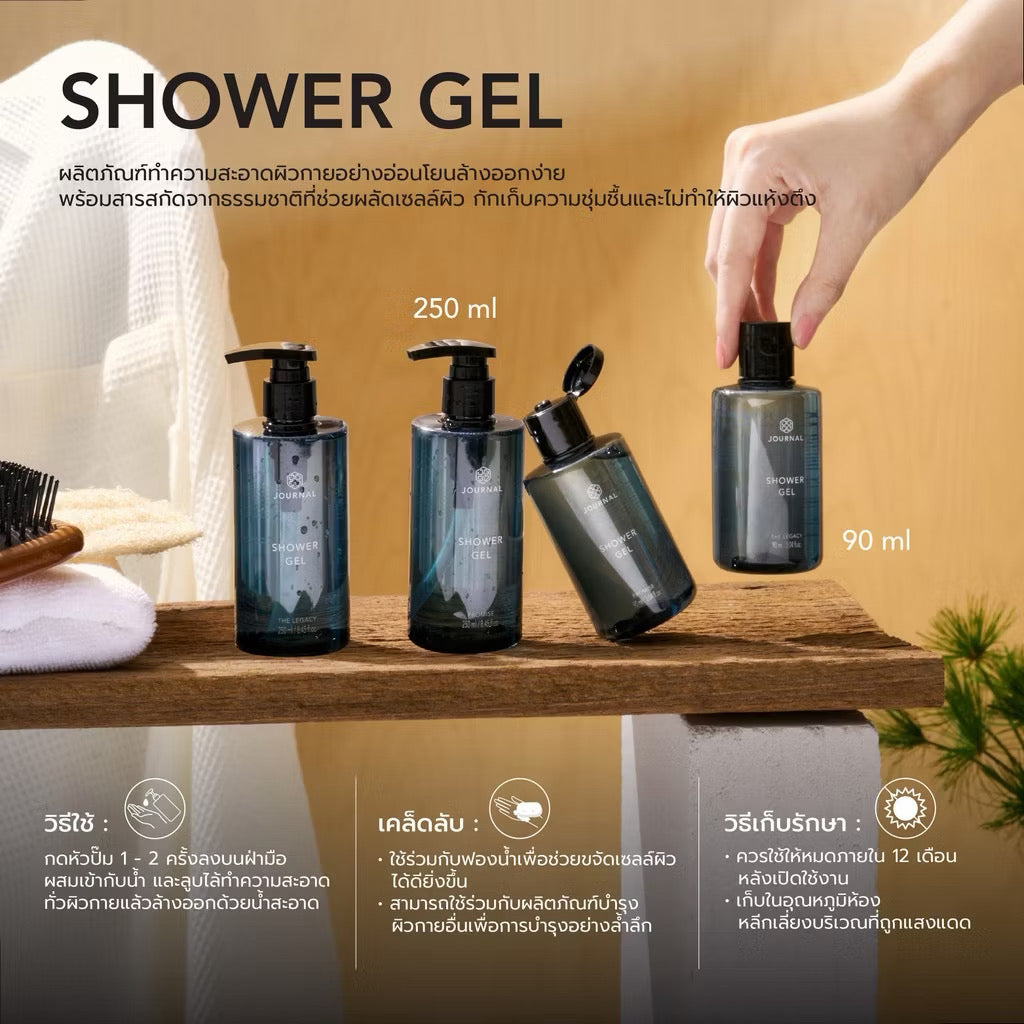 ⛔️ (Pre-order)Journal Nang Ram Shower Gel 250 ml.