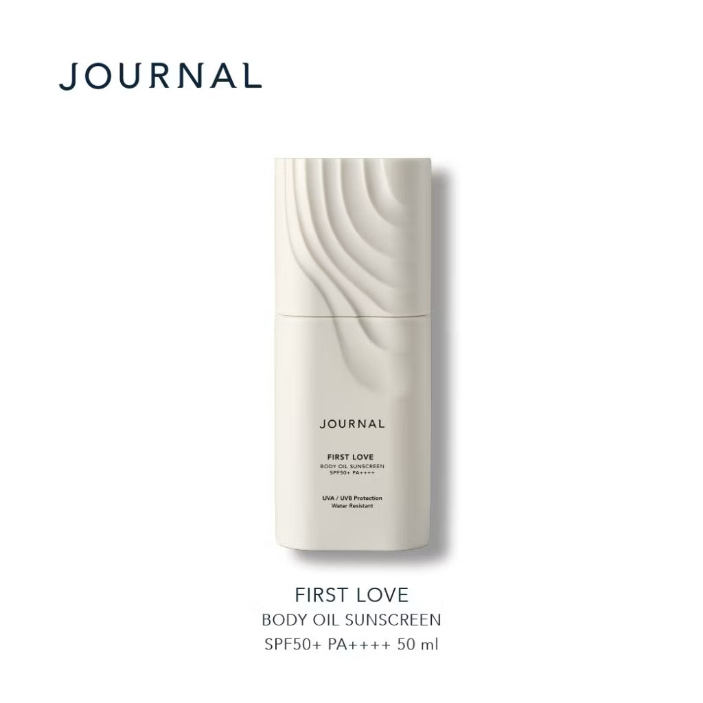 Journal First Love Body Oil Sunscreen SPF50+ PA++++ ออยล์กันแดดบำรุงผิว เนื้อบางเบา 50ml ⛔️ coming soon