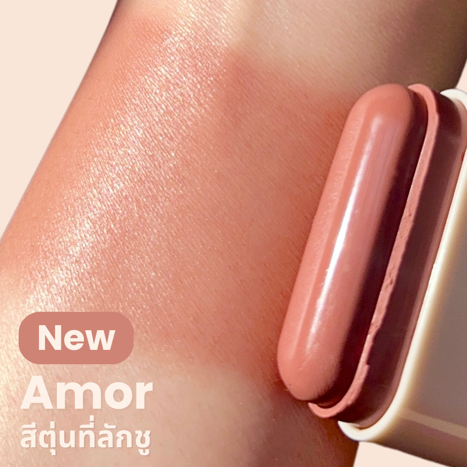 GetBeaute | บลัชสติ๊ก Skin's Happy Blush Stick 16g บลัชออน เกลี่ยง่าย เบาบาง