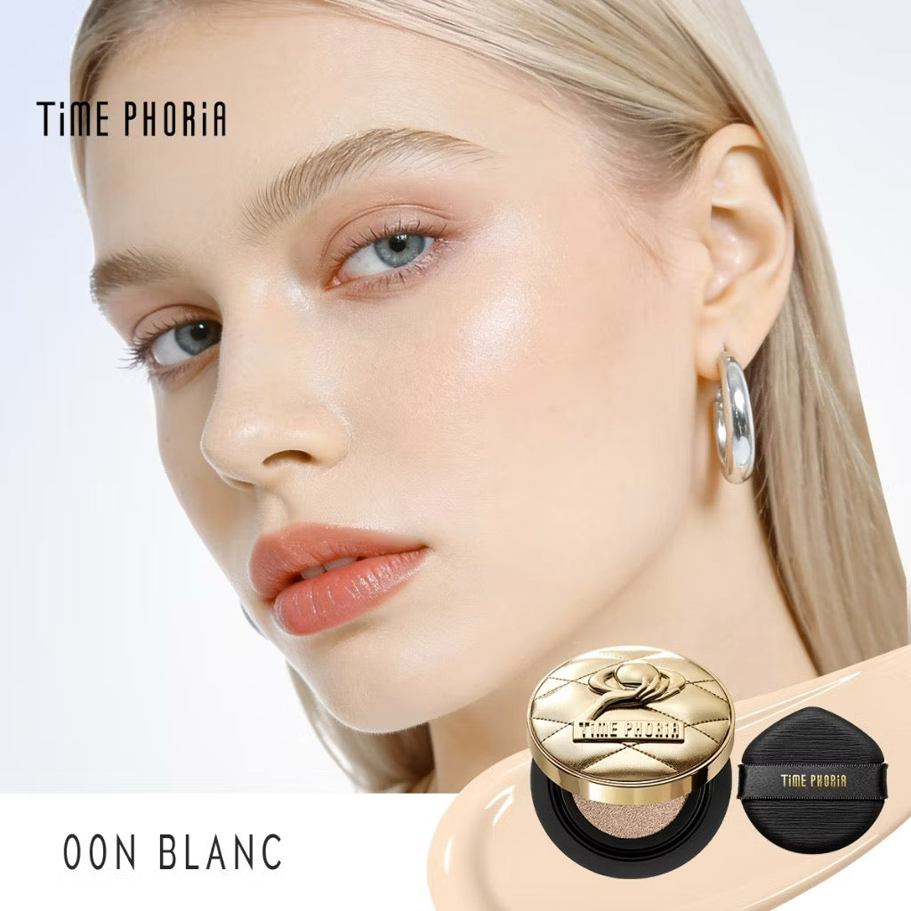⛔️(Pre-order) TimePhoria Timeless Utopia Glow Perfection Cushion คุชชั่นรองพื้นโกลว์ ปกปิด กันน้ำ ติดทน