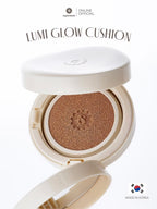 ⛔️(Pre-order)￼SUPERMOM l LUMI GLOW CUSHION คุชชั่นสูตรโกลว์ สำหรับคนผิวแห้ง ปกปิดระดับปานกลาง (15 กรัม) MADE IN KOREA