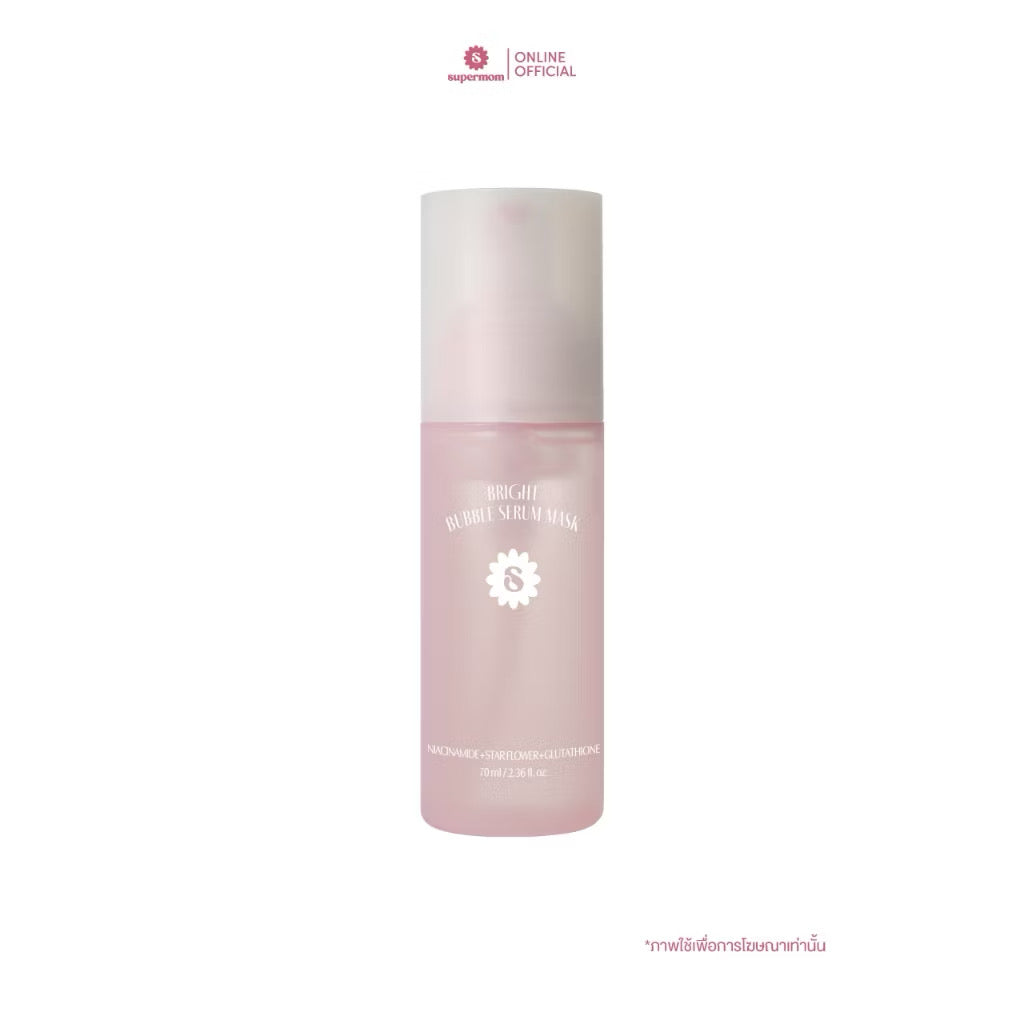 ⛔️(Pre-order)￼SUPERMOM l Bubble Serum Mask บับเบิ้ล เซรั่ม มาส์ก MADE IN KOREA 70 ml