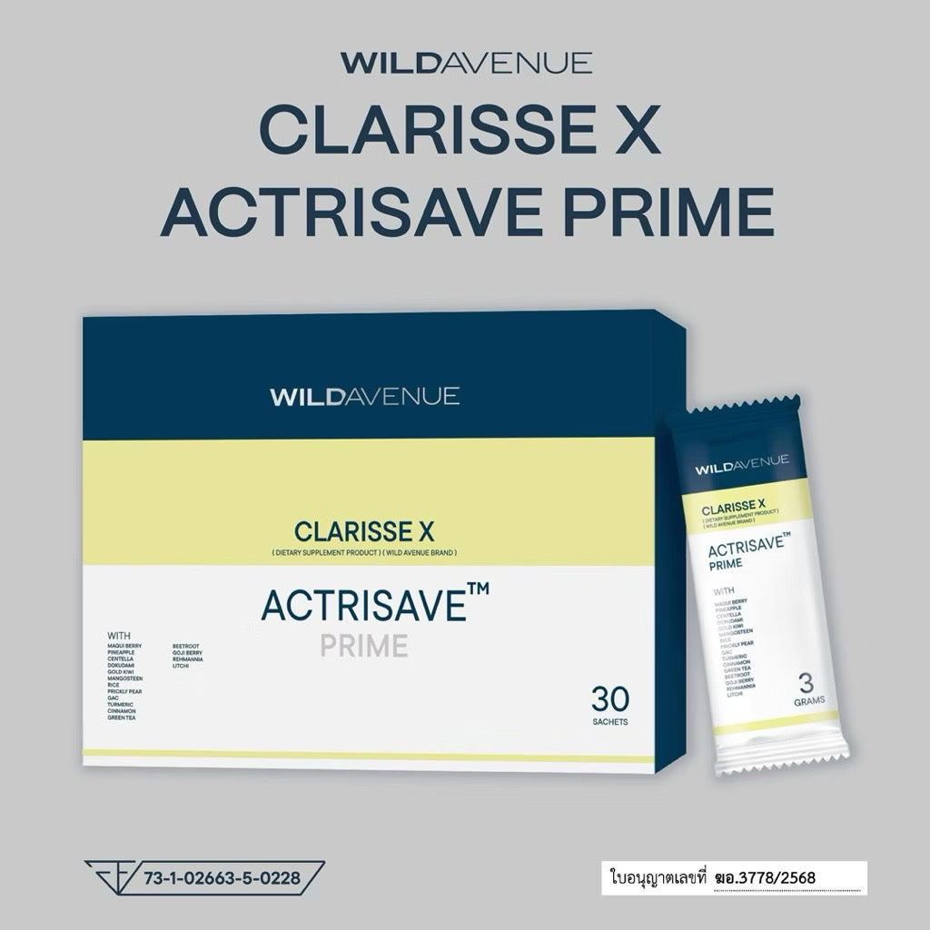 ⛔️(Pre-order) Wild Avenue CLARISSE X ACNO PRIME สิว 30 ซอง