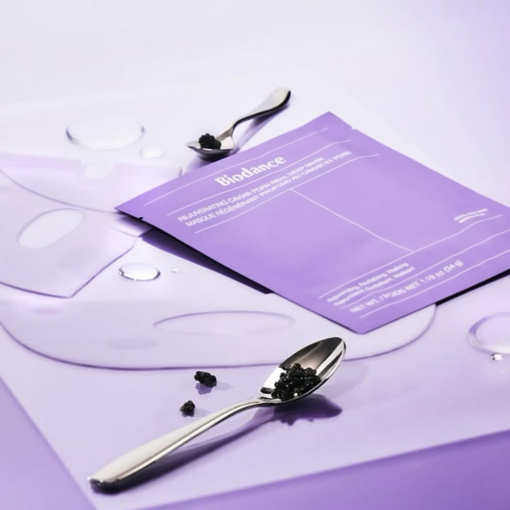 BIODANCE Rejuvenating Caviar PDRN ความชุ่มชื้น ยืดอายุผิว Real Deep Mask 1แผ่น