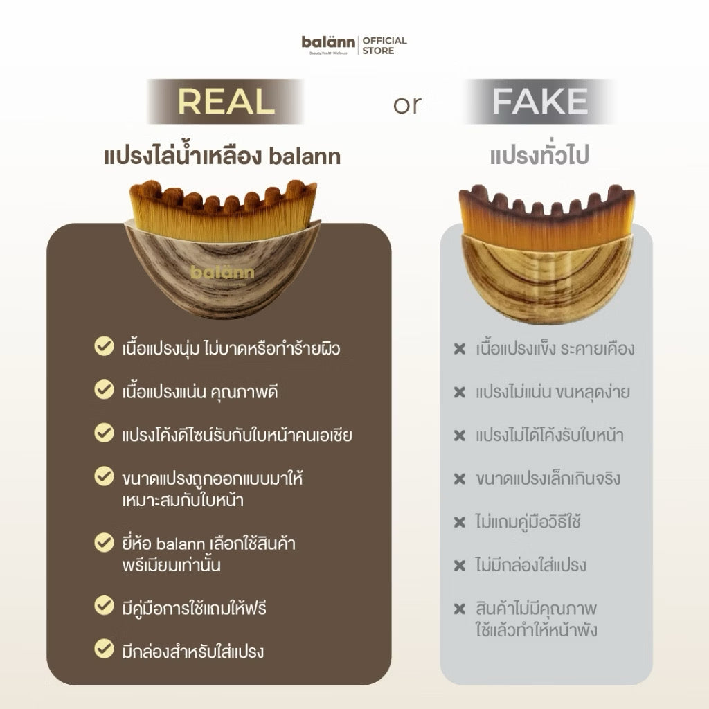⛔️ (Pre-order) Balann แปรงไล่น้ำเหลือง Lymphatic Brush 1 ชิ้น