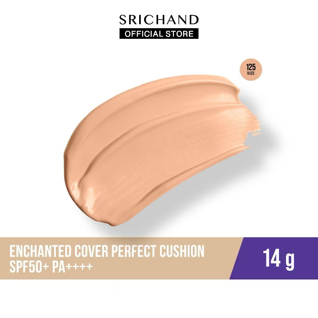 ⛔️(Pre-order)￼[ใหม่] SRICHAND เอนชานท์เท็ด คัพเวอร์ เพอร์เฟคท์ คุชชั่น เอสพีเอฟ 50+ Enchanted Cover Perfect Cushion spf50+ pa++++ 14g