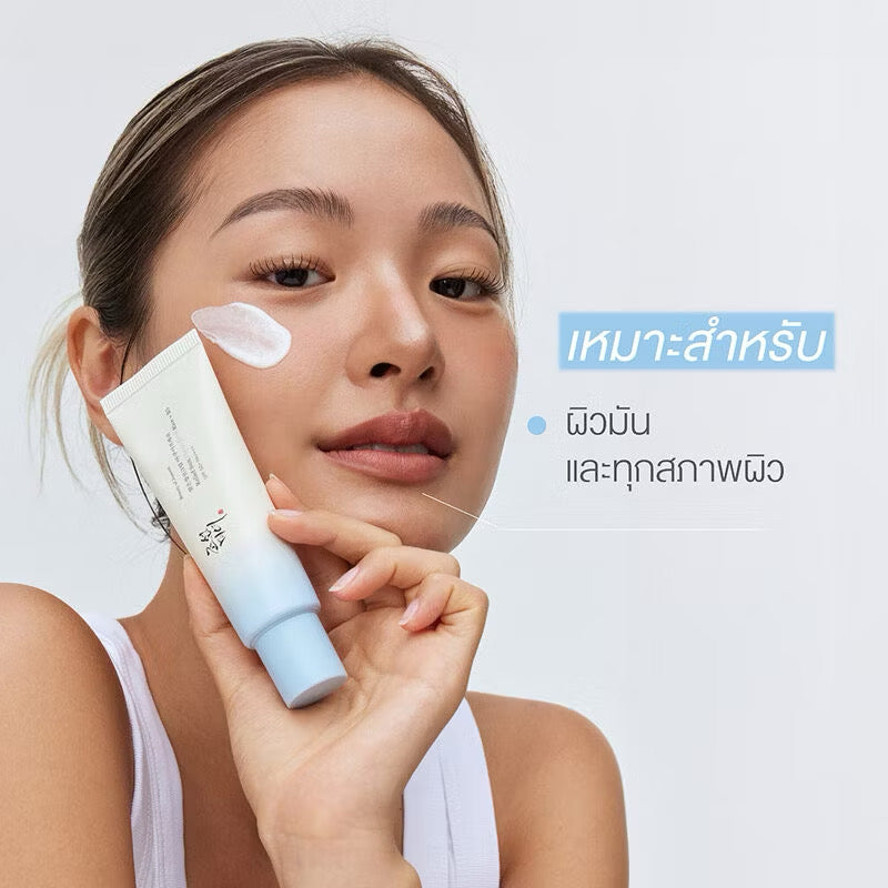 Beauty of Joseon Relief Sun Aqua-Fresh Rice B5 SPF50+ PA++++ 50ml ครีมกันแดดสูตรผิวมัน เนื้อบางเบา ไม่มัน.