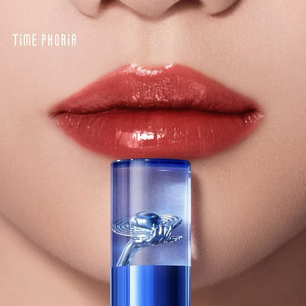 ⛔️(Pre-order)￼TimePhoria Aphrodite Everlasting Glossy Tint ลิปกลอสกระจก ฉ่ำวาว เงาวาว สีแน่น ติดทน ไม่แห้งปาก ปากอวบอิ่ม