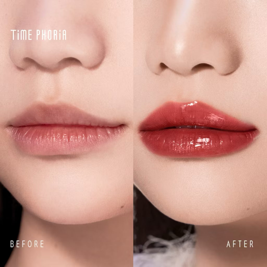 ⛔️(Pre-order)￼TimePhoria Aphrodite Everlasting Glossy Tint ลิปกลอสกระจก ฉ่ำวาว เงาวาว สีแน่น ติดทน ไม่แห้งปาก ปากอวบอิ่ม