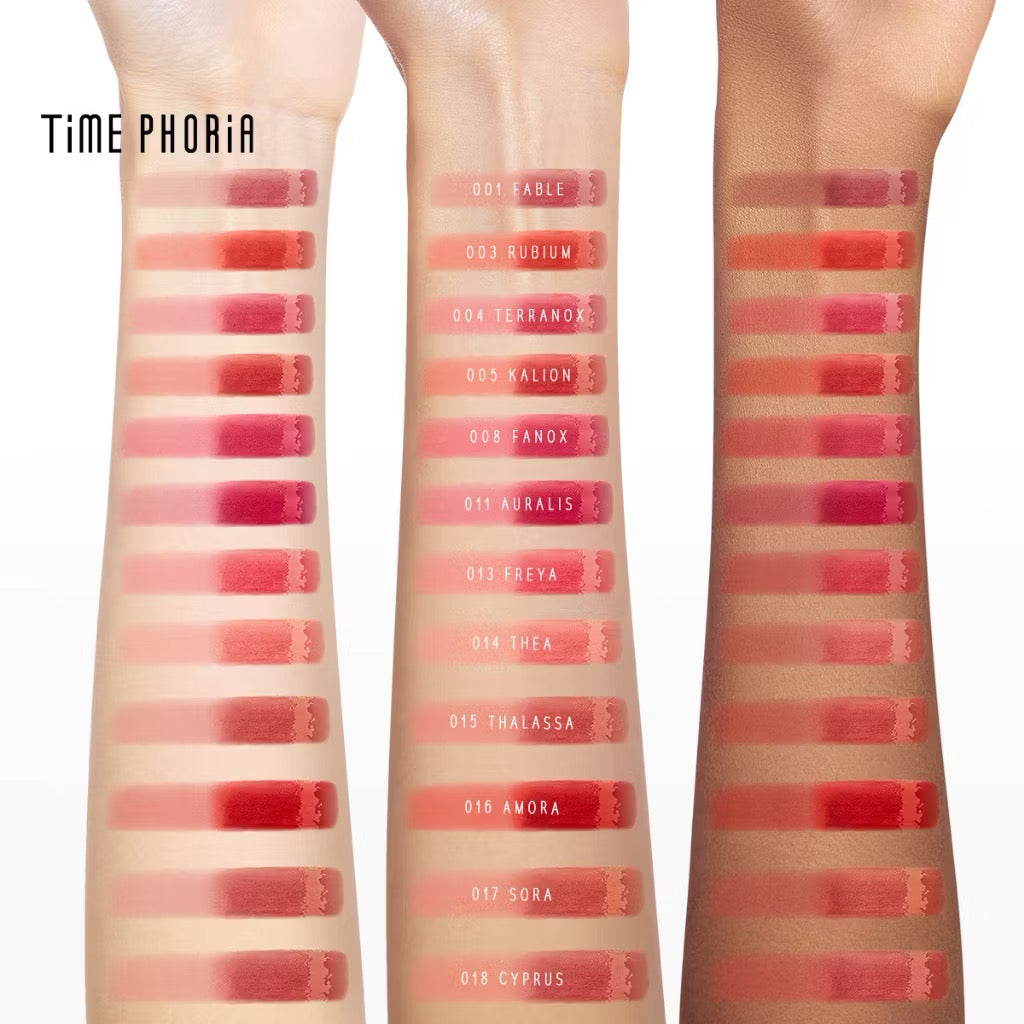 ⛔️(Pre-order)TimePhoria Elixir Velvet-Shine Switching Lip Cream ลิป ลิปสติก 2 ฟินิช แมตต์และฉ่ำในแท่งเดียว