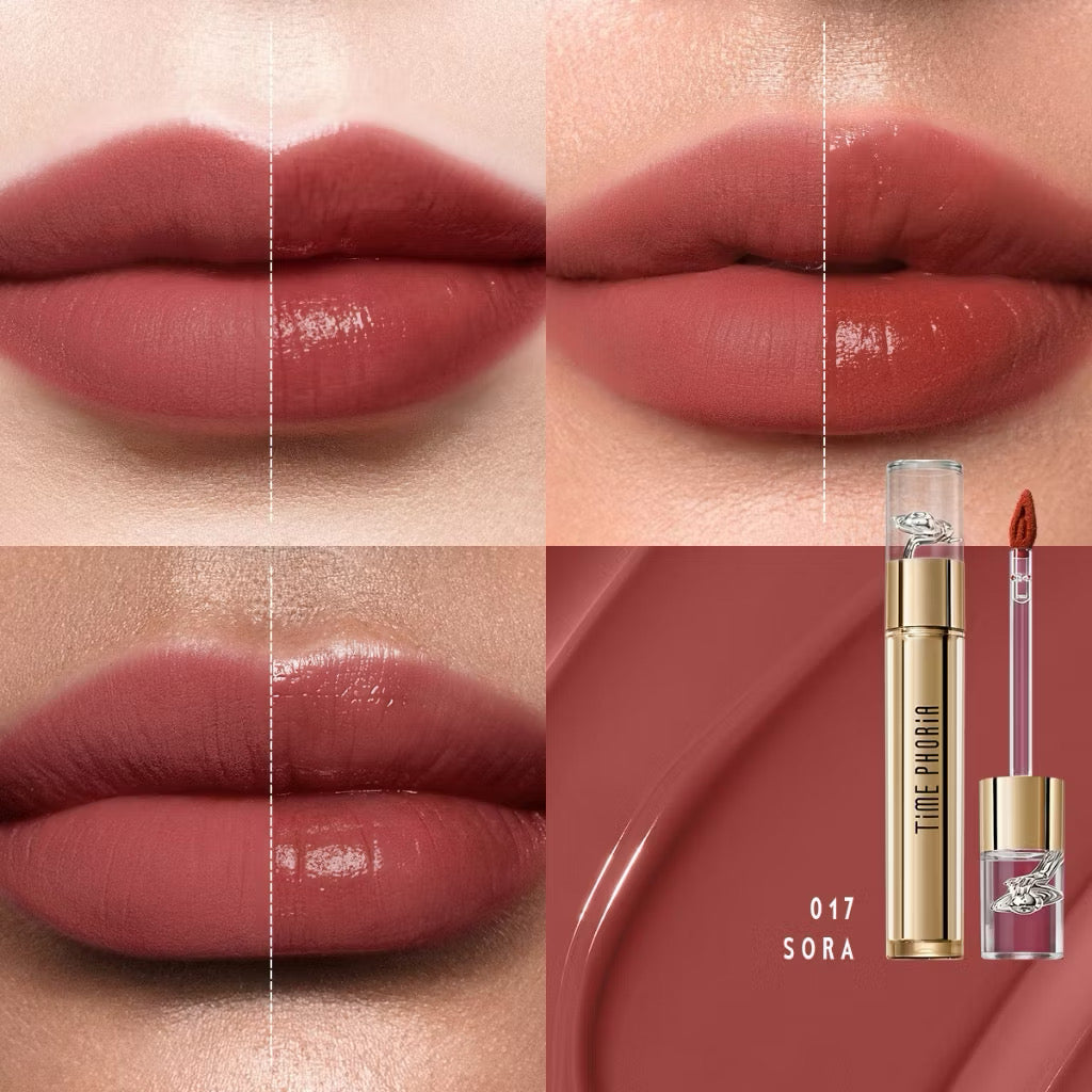 ⛔️(Pre-order)TimePhoria Elixir Velvet-Shine Switching Lip Cream ลิป ลิปสติก 2 ฟินิช แมตต์และฉ่ำในแท่งเดียว