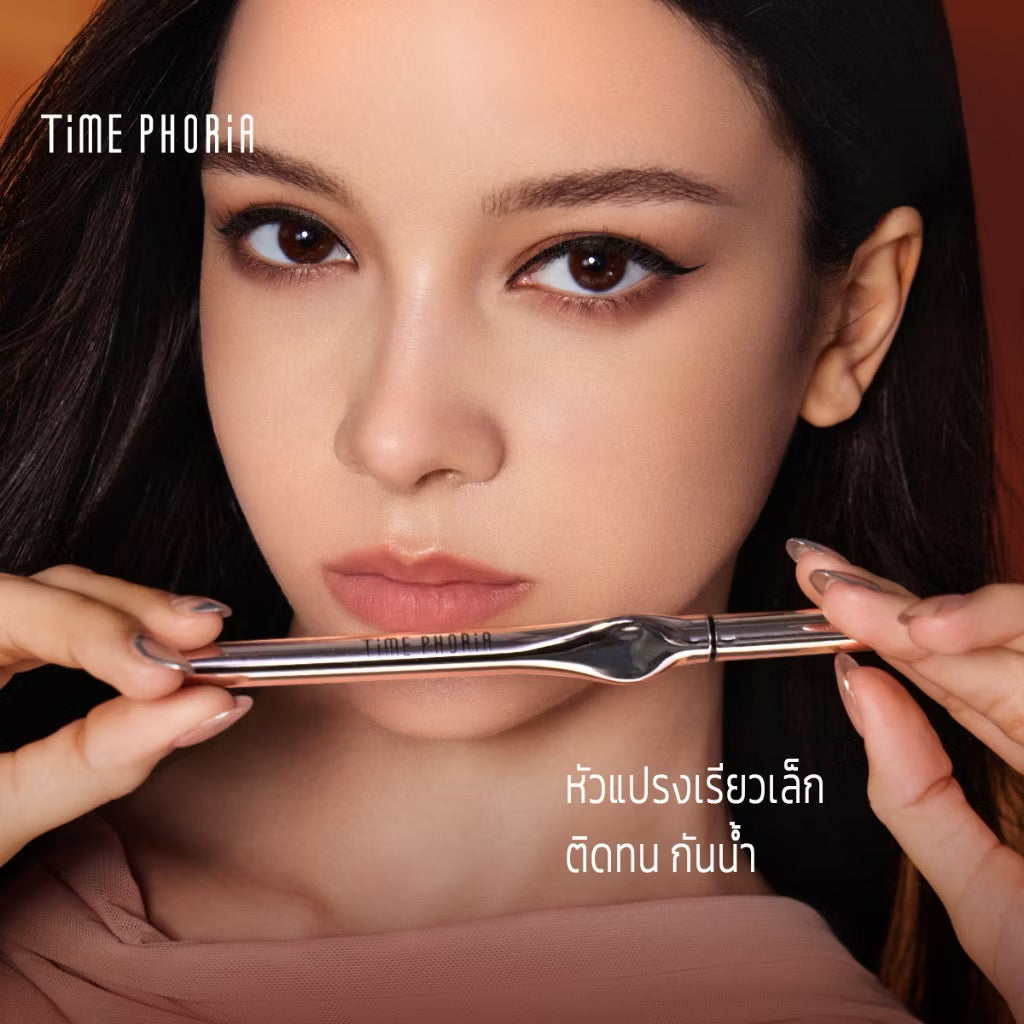 ⛔️(Pre-order)TimePhoria Dune Hyper-Precision Superstay Eyeliner อายไลเนอร์กันน้ํา หัวแปรงเรียวเล็ก เขียนง่าย แห้งไว กันเหงื่อ|สีน้ำตาล