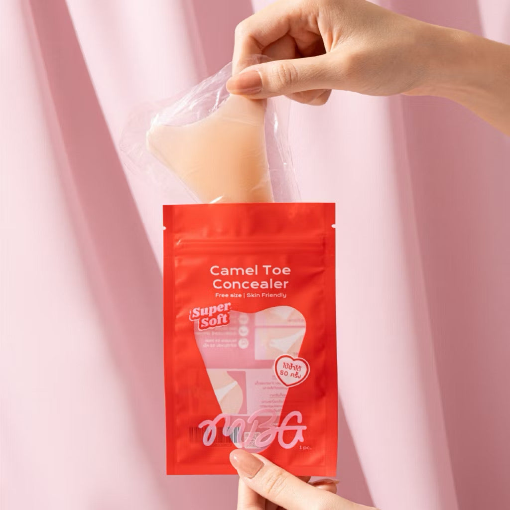 แผ่นซิลิโคน Bikini Matte เนื้อแมท ไร้ขอบเนียนกว่าเดิม ซิลิโคนปิดเป้า ปกปิดรอยนูน แปะร่องอูฐ สำหรับผู้หญิง | missBBgirl 1 ชิ้น