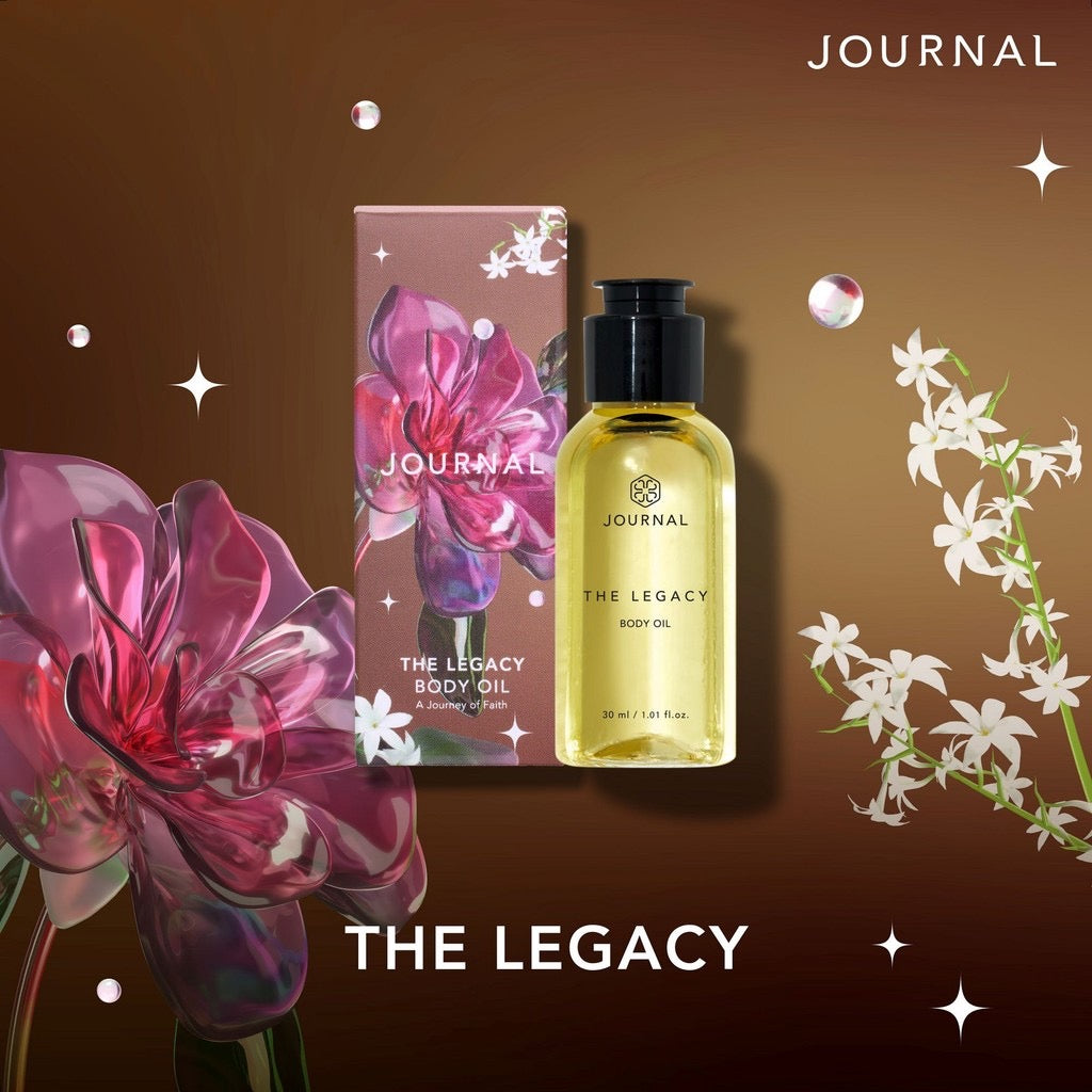 JOURNAL Body Oil บอดี้ออยล์บำรุงผิว นุ่ม ชุ่มชื้น ไม่เหนียวเหนอะหนะ 30ml (มี 4 กลิ่นให้เลือก)