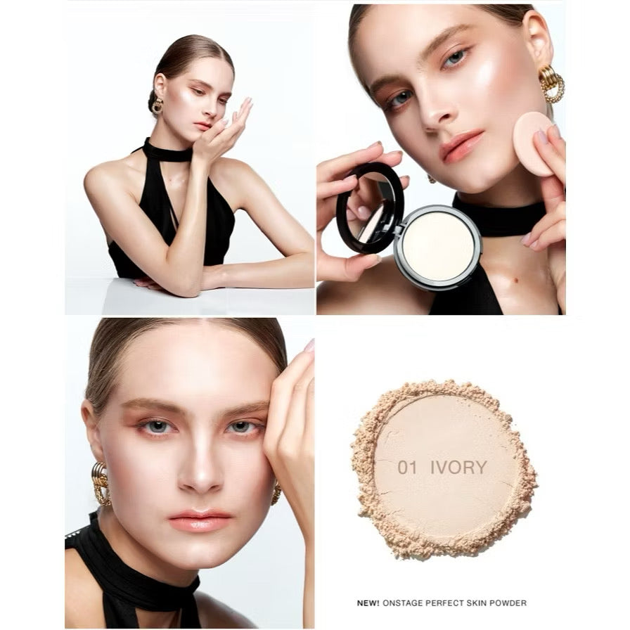 ⛔️ (Pre-order) KATHY AMREZ Onstage Perfect Skin Powder แป้งพัฟกลืนผิว 10g.