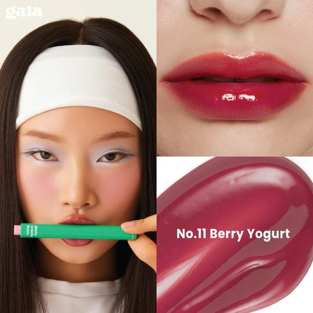 ⛔️ (Pre-order) GALA CAMILLE Melty Creme Balm ลิปบาล์มฟินิชกลอส สีชัด ปากฉ่ำวาว 1.8g.