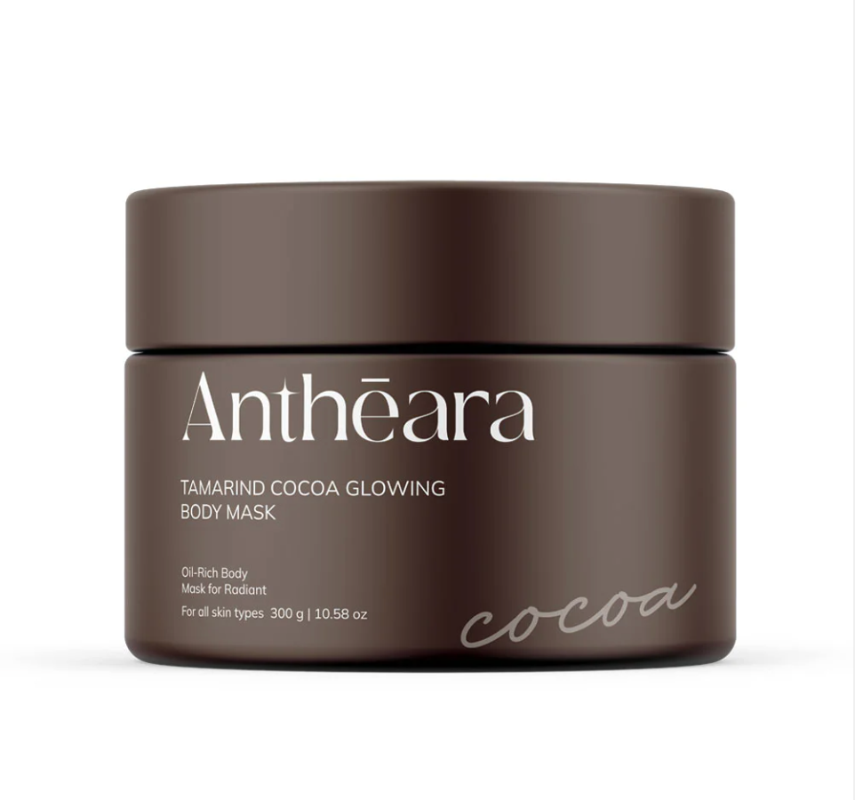 ANTHEARA Tamarind Cocoa Glowing Body Mask สครับมาส์กโกโก้ สูตรบัตเตอร์เข้มข้น 300g.