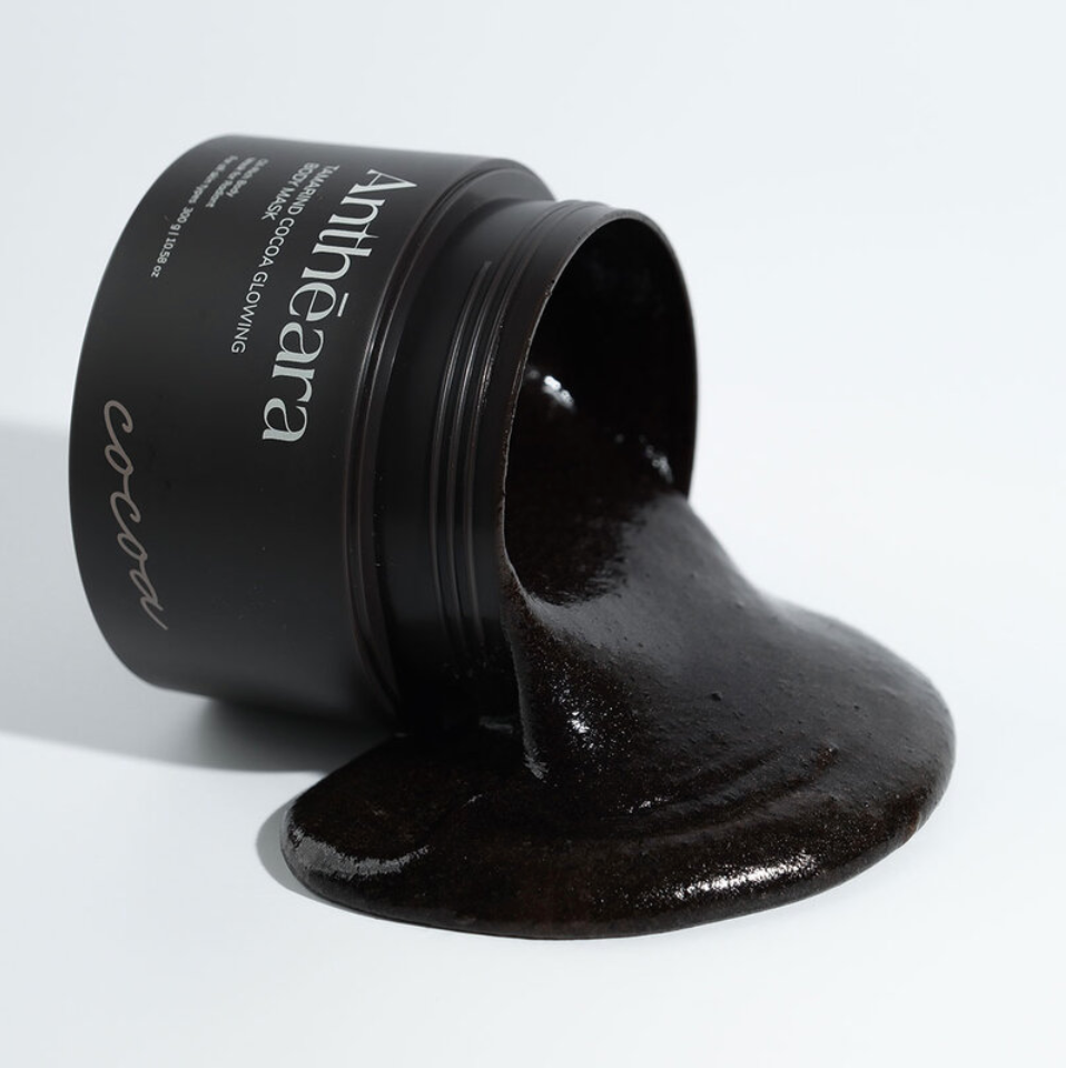 ANTHEARA Tamarind Cocoa Glowing Body Mask สครับมาส์กโกโก้ สูตรบัตเตอร์เข้มข้น 300g.