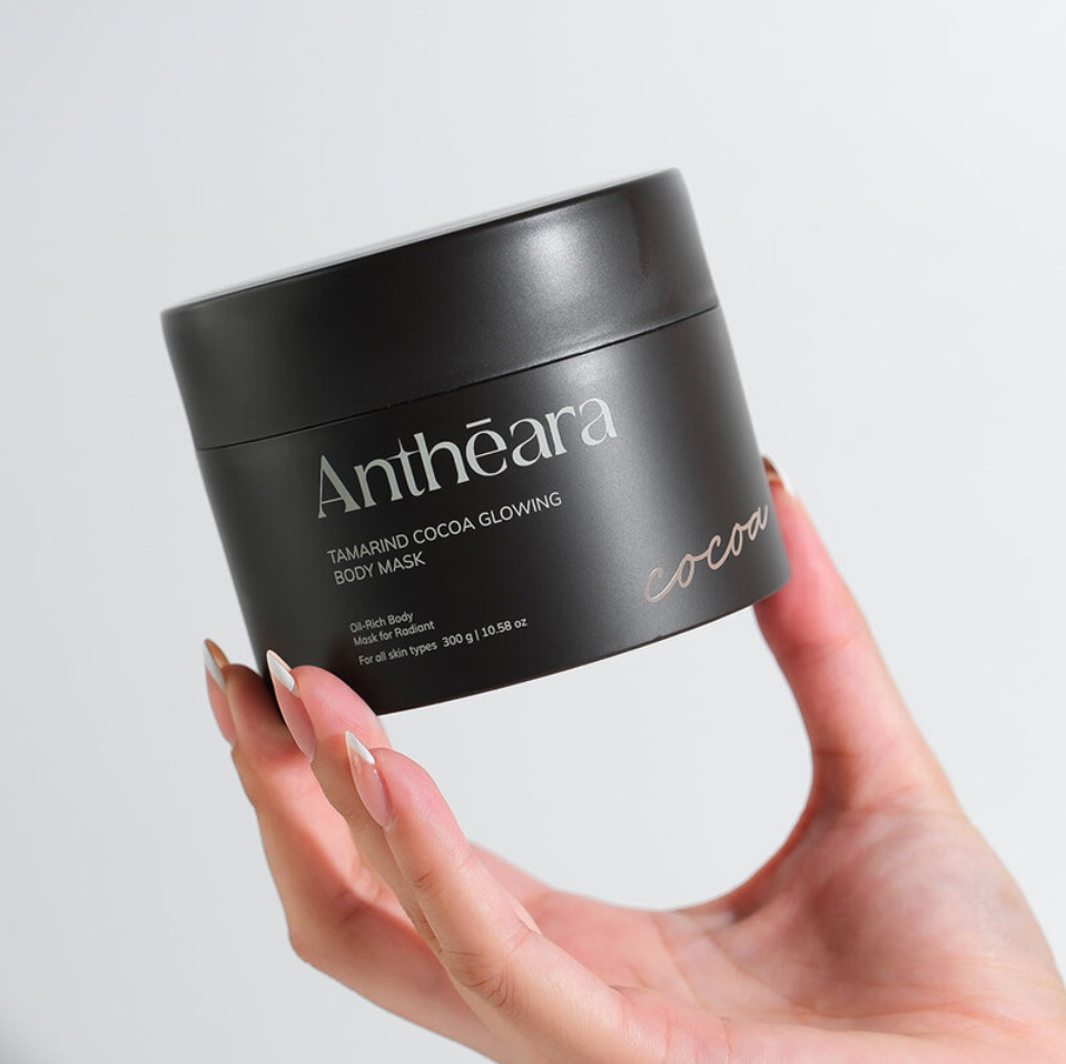 ANTHEARA Tamarind Cocoa Glowing Body Mask สครับมาส์กโกโก้ สูตรบัตเตอร์เข้มข้น 300g.