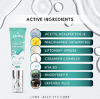 LUNA Jelly Eye Care ครีมบำรุงใต้ตาหัวเหล็ก สูตรเข้มข้น