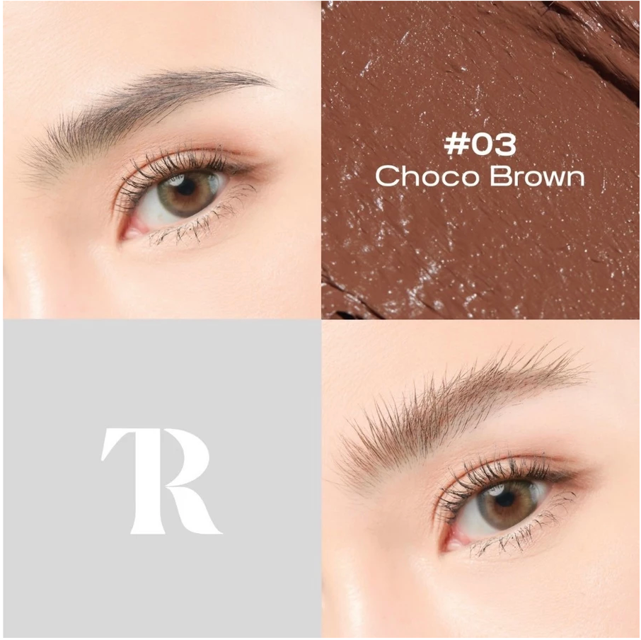 TIARA Cosmetics FixMe Brow Mascara มาสคาร่าคิ้วแบบแท่ง ลิฟติ้งขนคิ้ว คิ้วฟู 5g. (มี 5 เฉด)