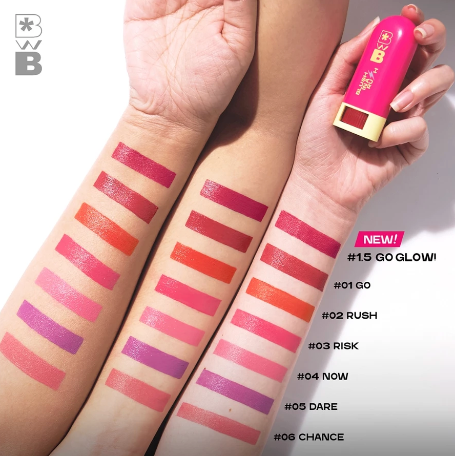 ⛔️ (Pre-order) BWB Blush in a Rush บลัชฉ่ำคุมมัน สีชัด ติดทนนานตลอดวัน 6g.