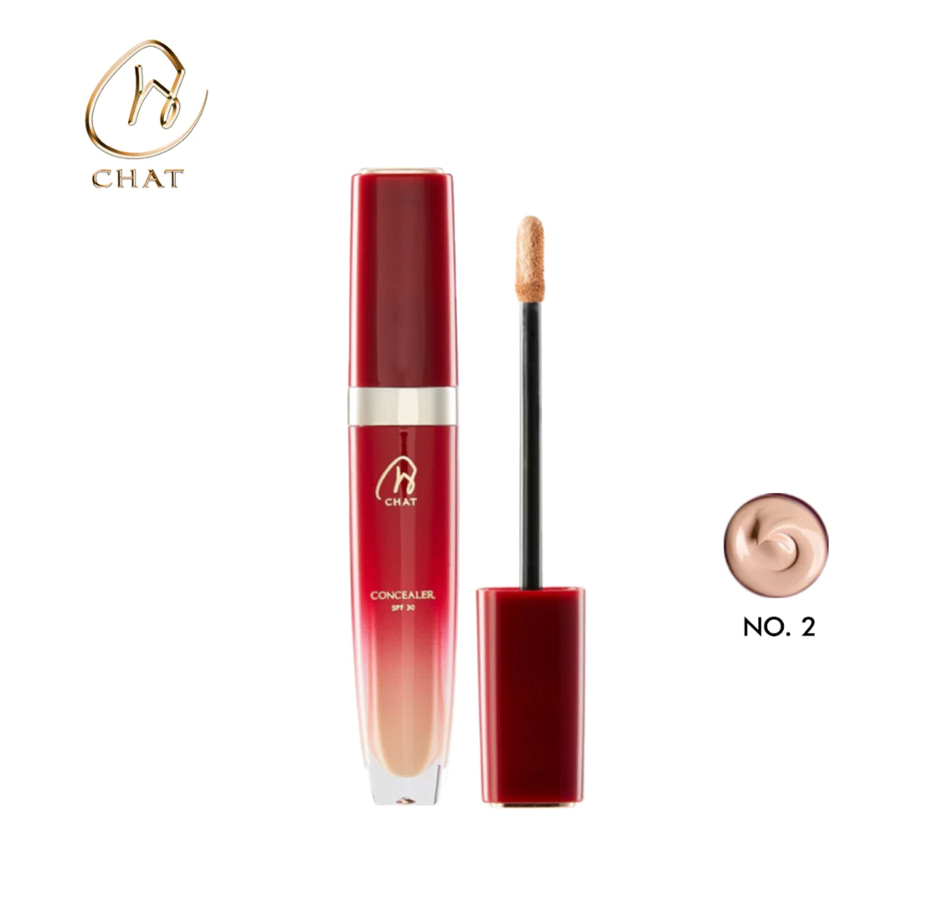 ⛔️ (Pre-order) CHAT COSMETICS Professional Cover Concealer SPF30 คอนซีลเลอร์เนื้อครีม ปกปิดเนียน ไม่หนักผิว 3ml.