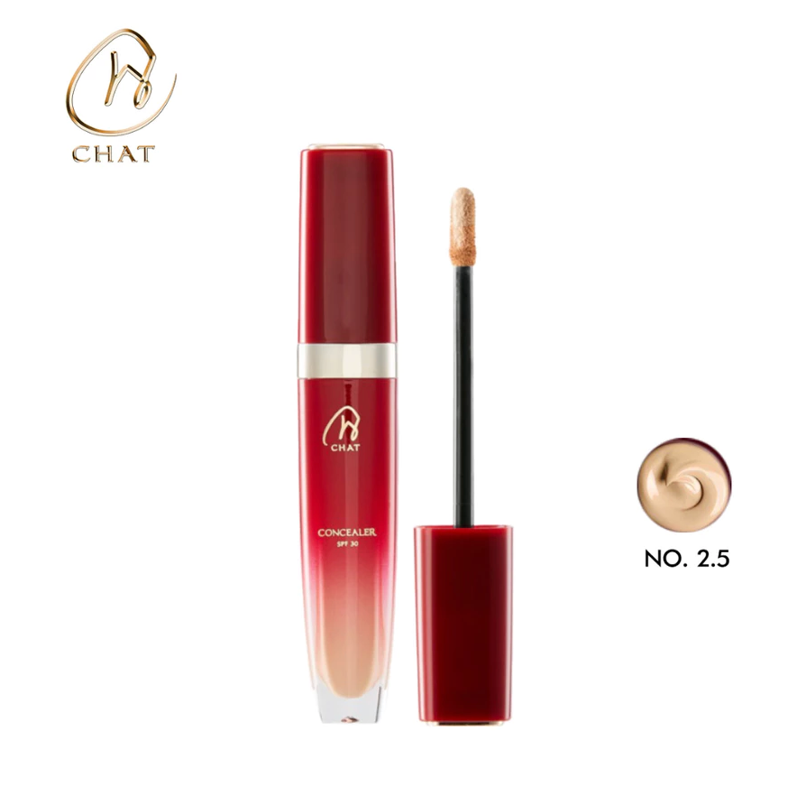 ⛔️ (Pre-order) CHAT COSMETICS Professional Cover Concealer SPF30 คอนซีลเลอร์เนื้อครีม ปกปิดเนียน ไม่หนักผิว 3ml.