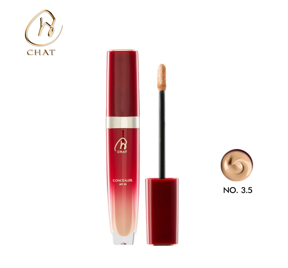 ⛔️ (Pre-order) CHAT COSMETICS Professional Cover Concealer SPF30 คอนซีลเลอร์เนื้อครีม ปกปิดเนียน ไม่หนักผิว 3ml.