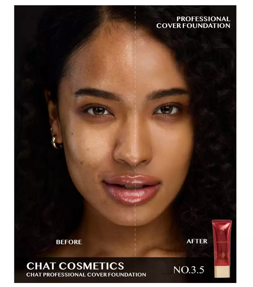 ⛔️ (Pre-order) CHAT COSMETICS Professional Foundation รองพื้นสูตรติดทนนาน 30ml.