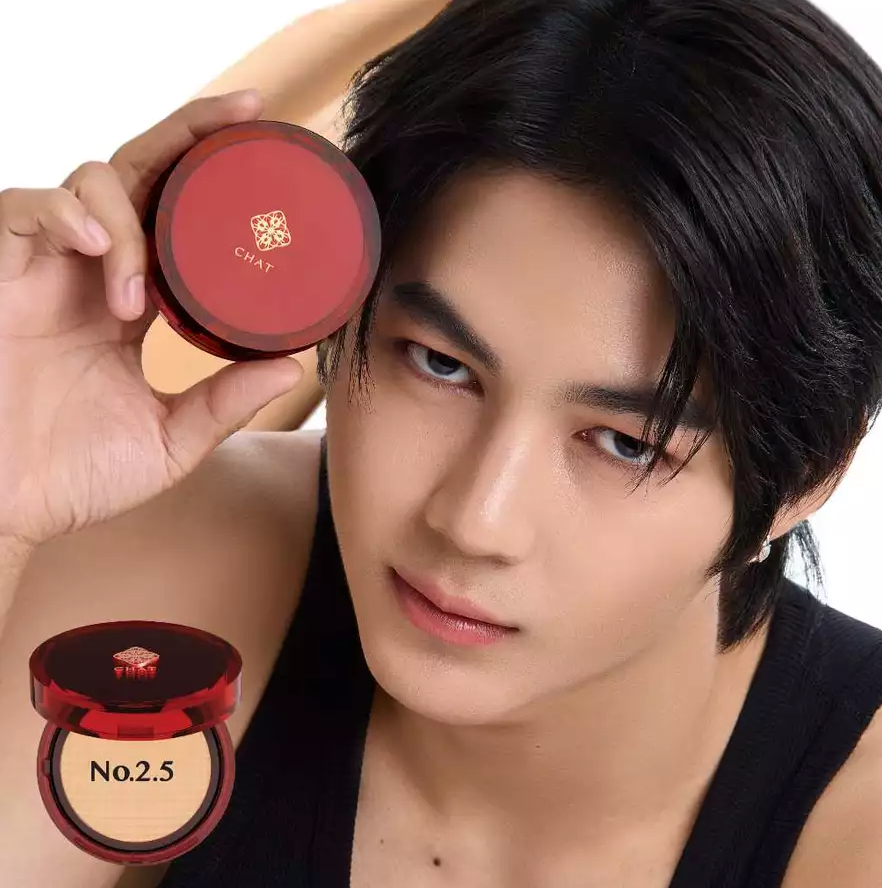 ⛔️ (Pre-order) CHAT COSMETICS Lasting Soft Matte Cushion SPF50PA+++ คุชชั่นเนื้อแมตต์บางเบา ผิวสวย Soft Matte Finish 14g.
