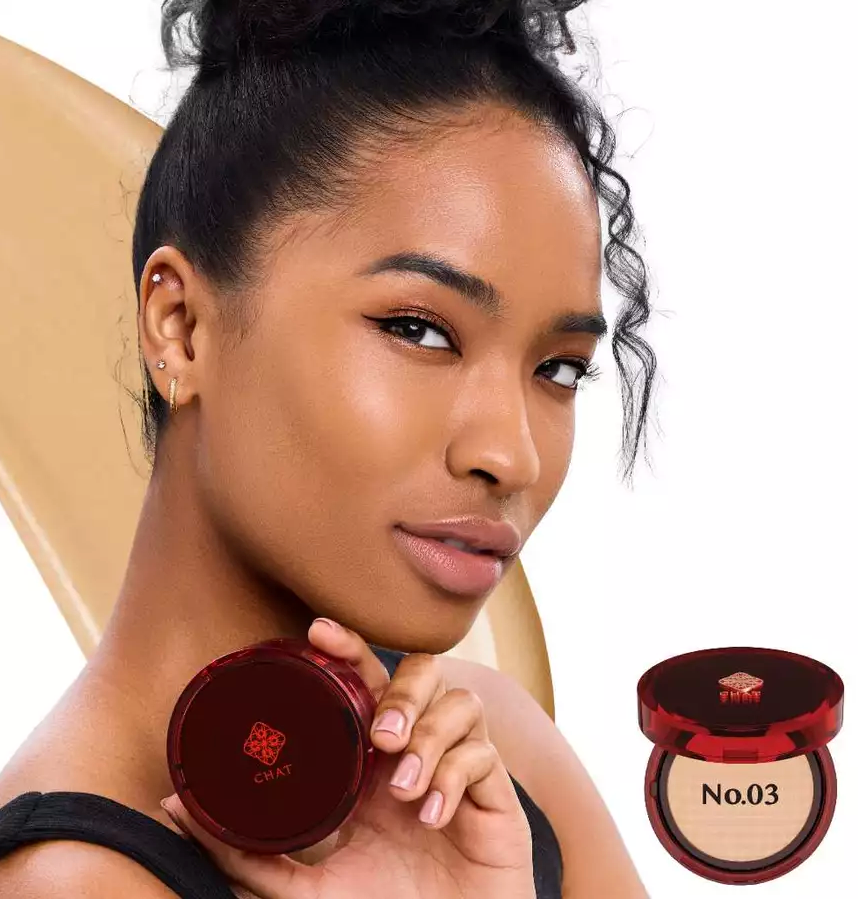 ⛔️ (Pre-order) CHAT COSMETICS Lasting Soft Matte Cushion SPF50PA+++ คุชชั่นเนื้อแมตต์บางเบา ผิวสวย Soft Matte Finish 14g.