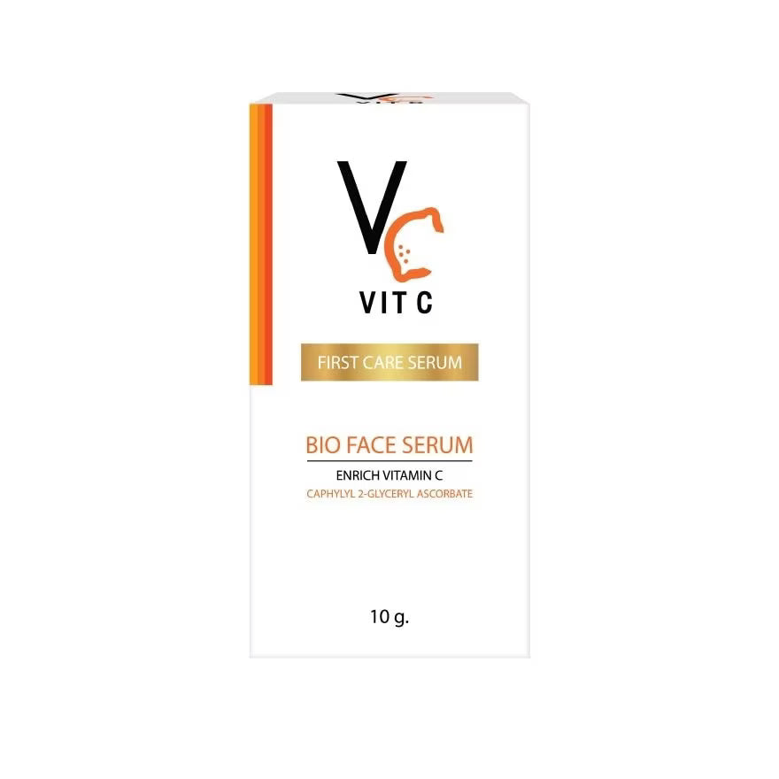 RATCHA VC Vit C Bio Face Serum วิตซีเซรั่ม น้องฉัตร ดูแลปัญหาสิว จุดด่างดำ 10ml.