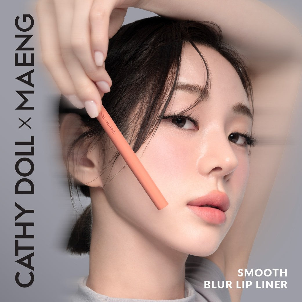 (Pre-order) Cathy Doll x Maeng Smooth Blur Lip Liner 0.4g (มี12เฉดให้เลือก)