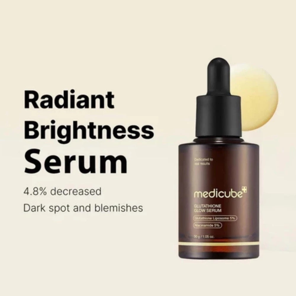 MEDICUBE Age-R Glutathione Glow Serum เซรั่มกลูต้าไฮเอนด์ กระจ่างใสอย่างล้ำลึก 30g