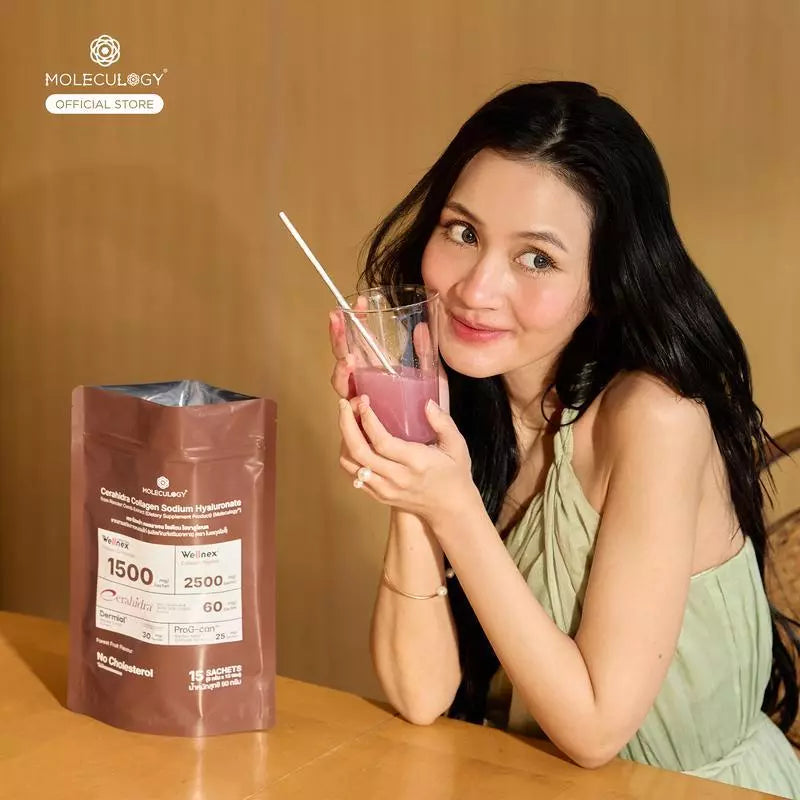 MOLECULOGY Cerahidra Collagen Sodium Hyaluronate คอลลาเจนแบบชงดื่ม
