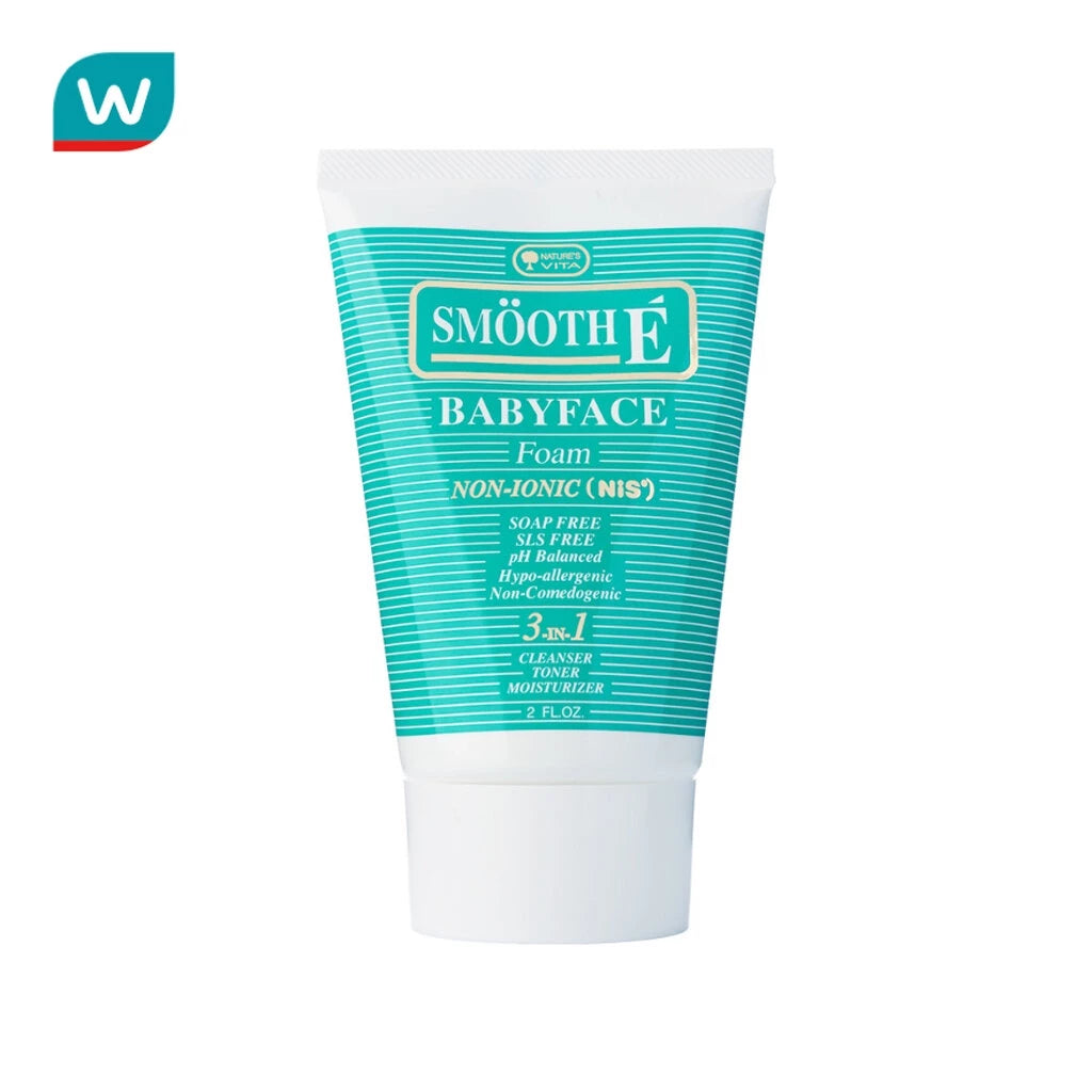 (Pre-order) Smooth E สมูทอี เบบี้เฟซ โฟม 60g
