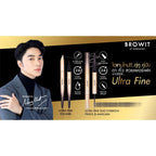 ⛔️ (Pre-order) CHAT COSMETICS Browit Ultra Fine Eyeliner อายไลน์เนอร์หัวพู่กัน เส้นเรียวเล็ก 0.01 มม. กันน้ำ