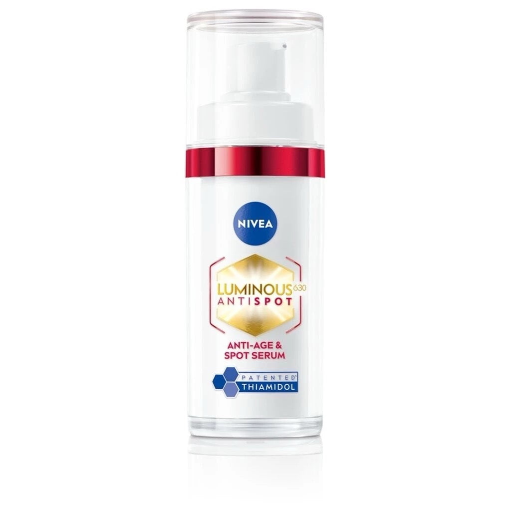 NIVEA Luminous630 2in1 Anti-Age & Spot Serum เซรั่มบำรุงผิวหน้าต้านแก่ 30 ml