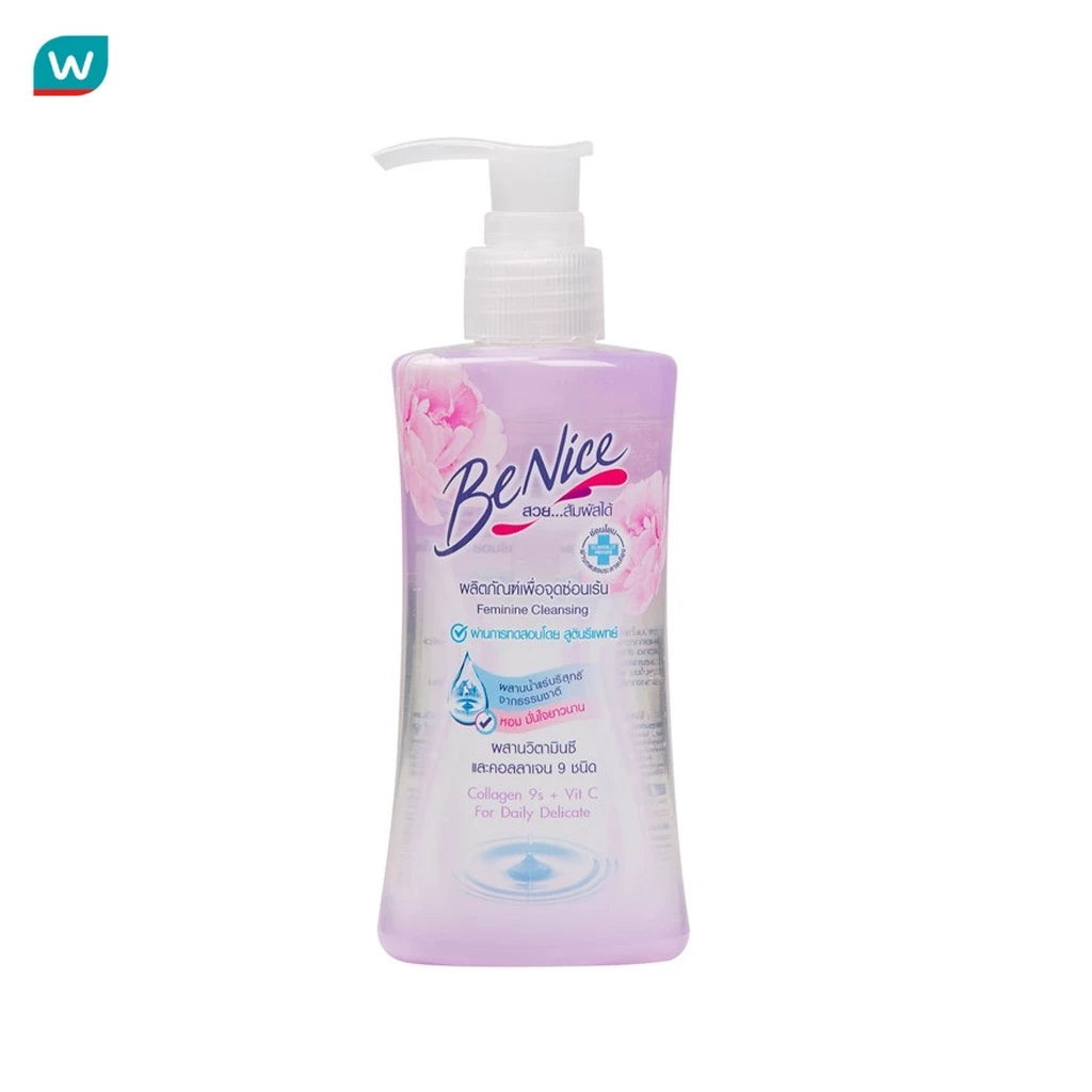 (Pre-order) Benice บีไนซ์ เฟมินีน คลีนซิ่ง คอลลาเจน ผลิตภัณฑ์ทำความสะอาดจุดซ่อนเร้น 150ml