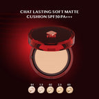 ⛔️ (Pre-order) CHAT COSMETICS Lasting Soft Matte Cushion SPF50PA+++ คุชชั่นเนื้อแมตต์บางเบา ผิวสวย Soft Matte Finish 14g.