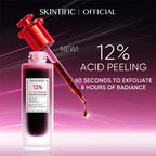 SKINTIFIC AHA BHA PHA LHA Peeling Solution เซรั่มผลัดเซลล์ผิว เพื่อผิวเรียบเนียน 30 ml