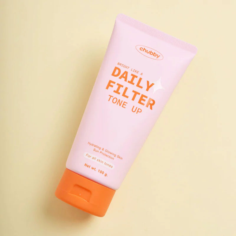 CHUBBY Daily Filter Tone Up โทนอัพพี่ดารา ผลิตภัณฑ์บำรุงผิวกาย พร้อมโทนอัพผิว 100g