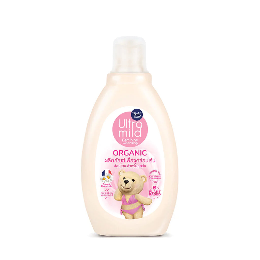 Ultra Mild by Babi Mild Organic Feminine Cleansing ผลิตภัณฑ์ทำความสะอาดจุดซ่อนเร้น สูตรออแกนิค 150ml