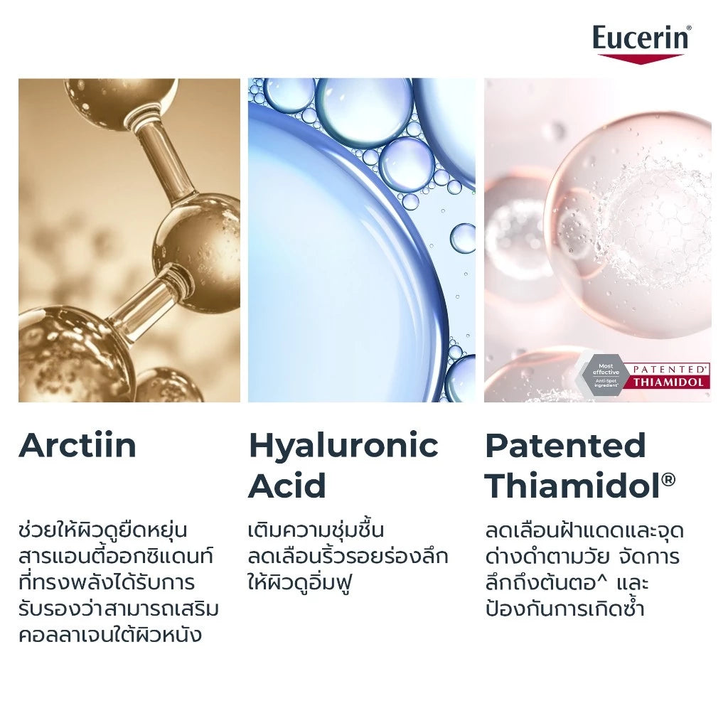 ⛔️ (Pre-order) Eucerin Hyaluron [HD] Radiance-Lift Filler Thiamidol 3D Serum เซรั่มบำรุงผิว ช่วยยกกระชับ 30ml