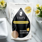 🧼 Thip's Skin Cleansing Soap สบู่ทิพย์สุ ฟอกผิวกาย ขจัดคราบครีมและขี้ไคล ก้อนใหญ่ 180g.