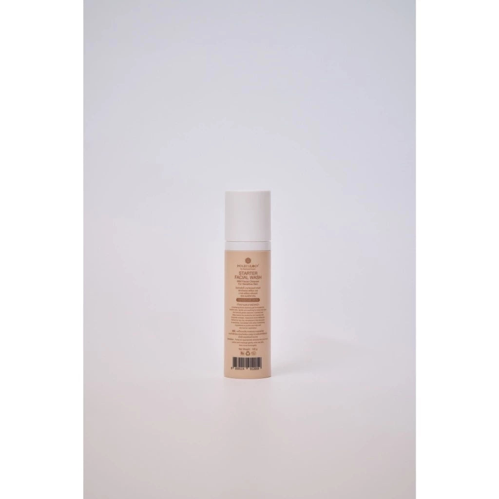 MOLECULOGY Starter Facial Wash คลีนเซอร์สูตรอ่อนโยนสำหรับผิวแพ้ง่าย 100g.