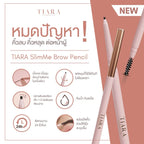 TIARA Cosmetics SlimMe Brow Pencil 1.5 mm. ดินสอเขียนคิ้วหัวสลิม เส้นคม เป็นธรรมชาติ (มี 4 เฉด)